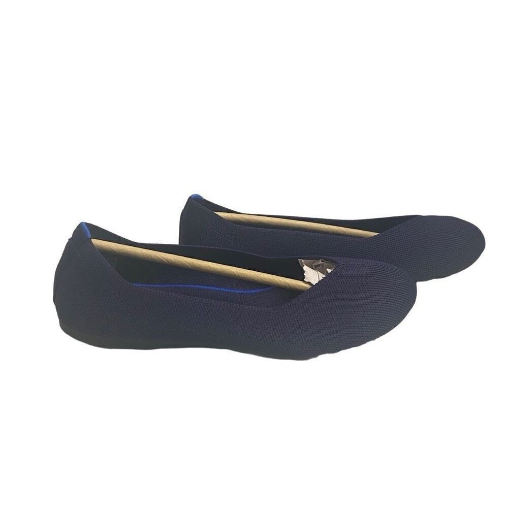 DREAM‎ PAIRS Women’s Flats Slip On Navy Shoes Pointed Toe Size 8 New No Box